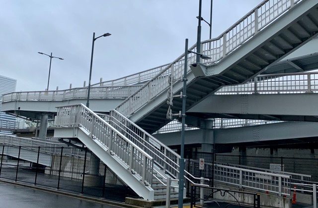 築地大橋問題 勝どき側エレベータ完成も スロープは11月４日から１月３１日まで使用停止に Harumi Land