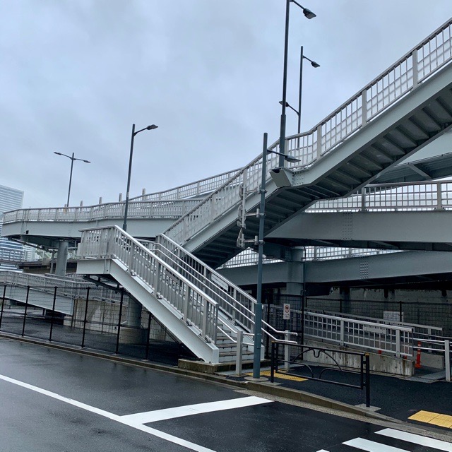 歩道橋 自転車 スロープ